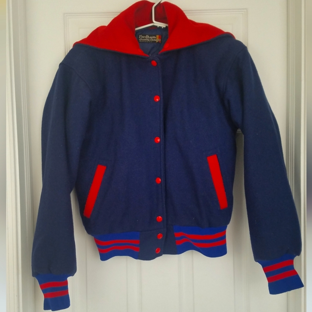 Vintage Fordham Varsity Jacket
